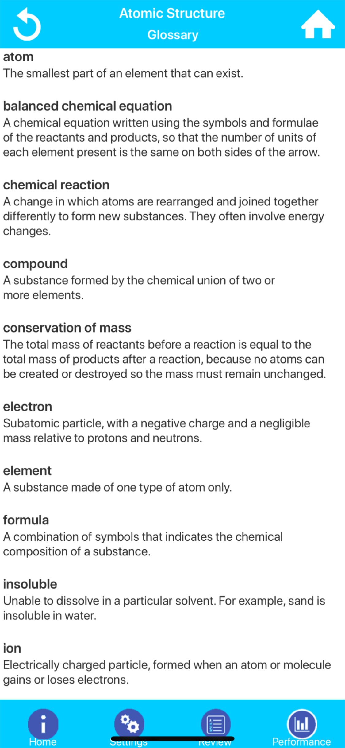 GCSE Chemistry Revision & Quiz screenshot 7