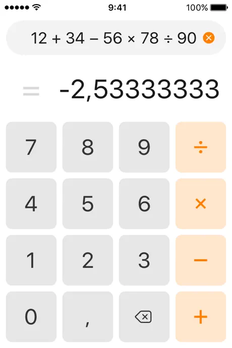 Alapvető Számológép