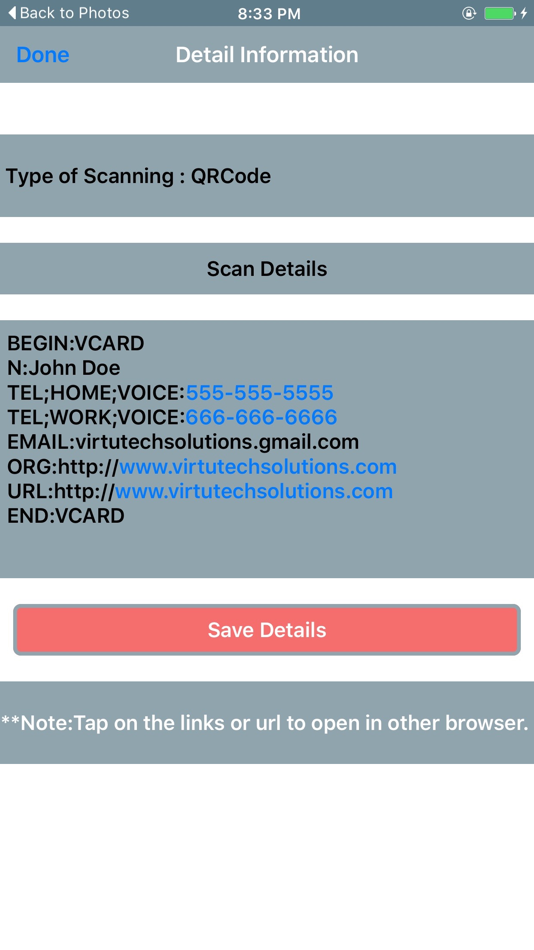 #6. QRCode - Barcode Fast Scanner (iOS) 게시자: p swagath