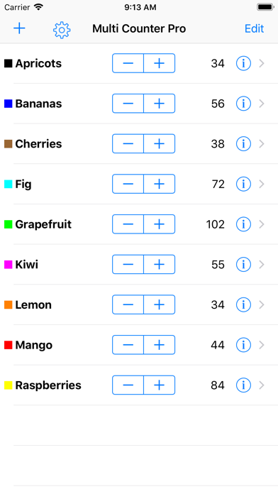 Screenshot #1 pour Multi Counter Pro