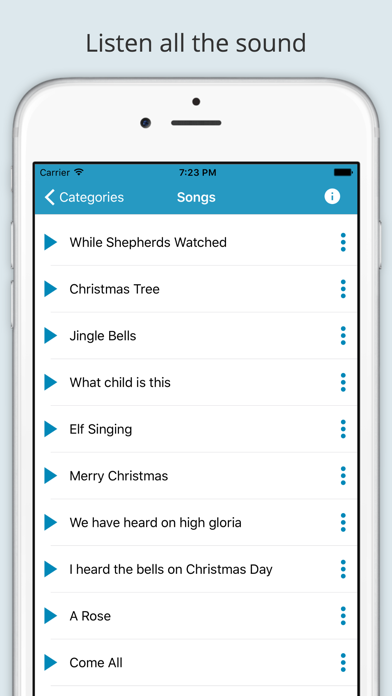 Christmas Ringtones & Carols Screenshot