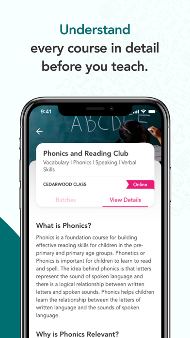 Cedarwood for Teachers screenshot