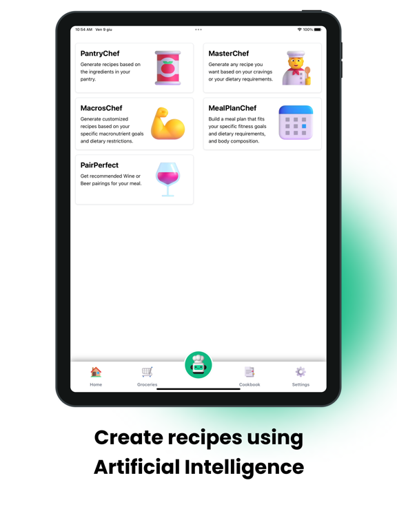 Screenshot #5 pour ChefGPT: AI Meal Plans Tracker