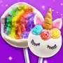 Sweet Unicorn Cake Pop Dessert