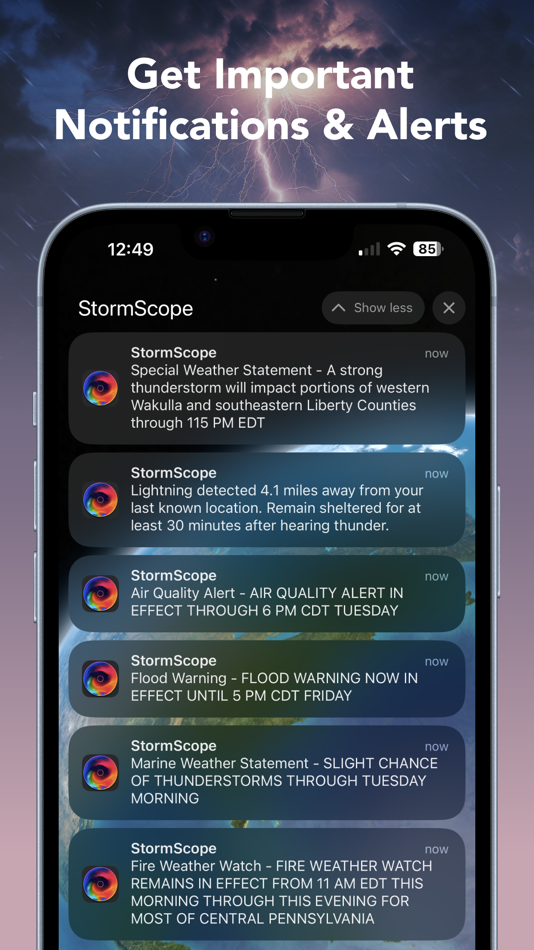 #8. Weather Scope: NOAA Radar Live (iOS) Göre: Aviator Assistant LLC