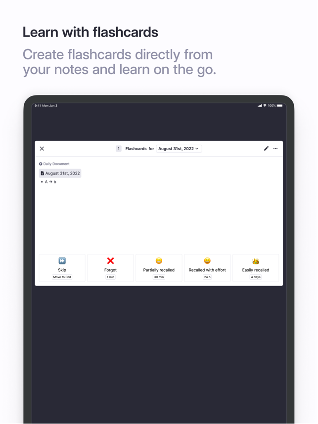 ‎RemNote - Notes & Flashcards Screenshot