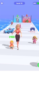 Good or Bad Moms Life Run 3D screenshot #4 for iPhone