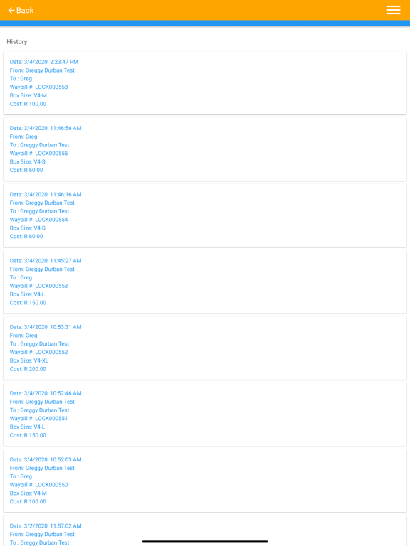Courier Guy iPad screenshot 10