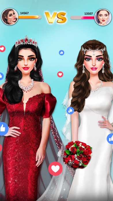 Wedding Dress Up Makeup Salon Screenshot