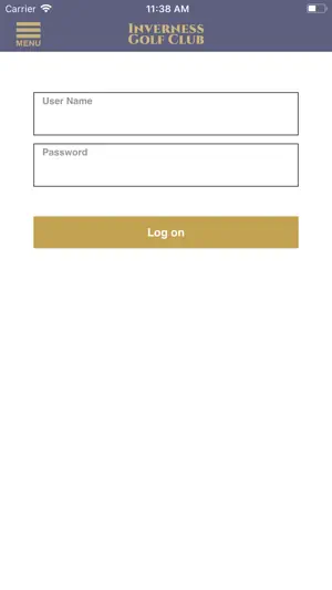 Inverness Golf Club App screenshot 1