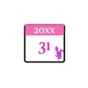 Easy-to-See Calendar 2025 icon