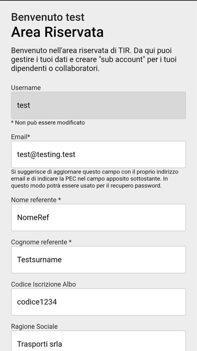 App screenshot