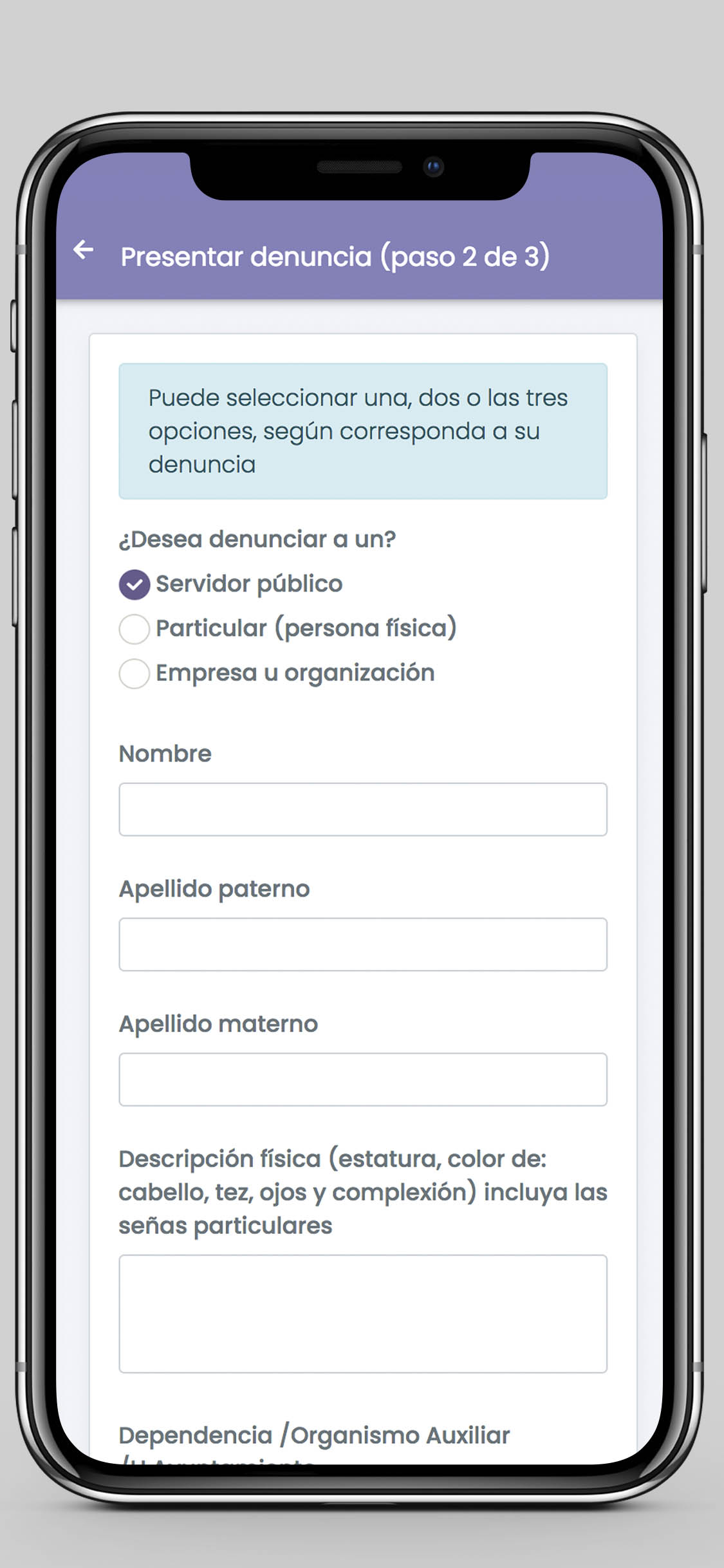 Denuncia EDOMEX