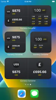 currency converter iphone screenshot 1