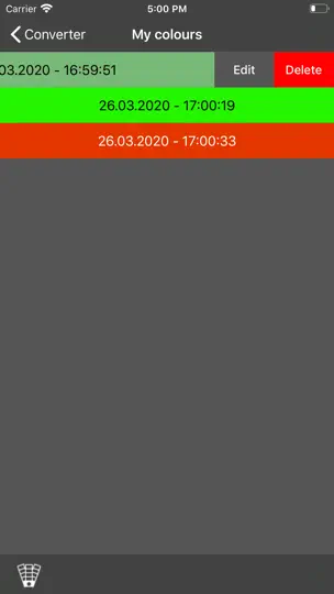 Capture d'écran de ColorPicker Plus sur iPhone 4