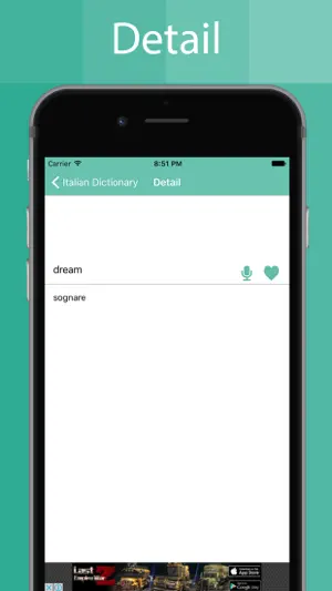 Italian Dictionary Offline screenshot 3
