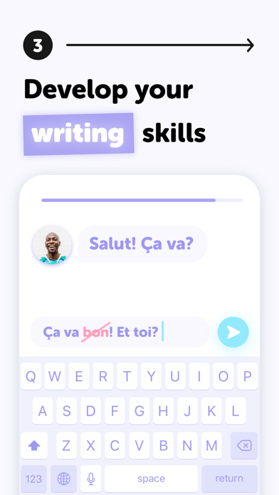 Falou - Fast language learning Screenshot