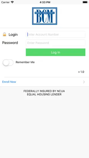 BCM FCU screenshot 1