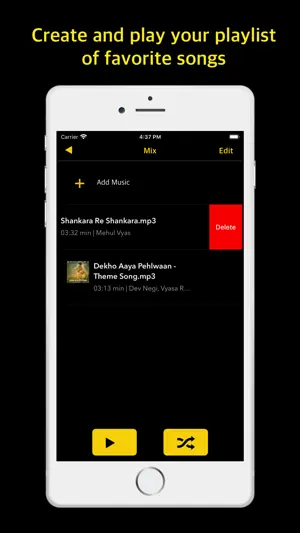MusicMix - Play music offline screenshot 4