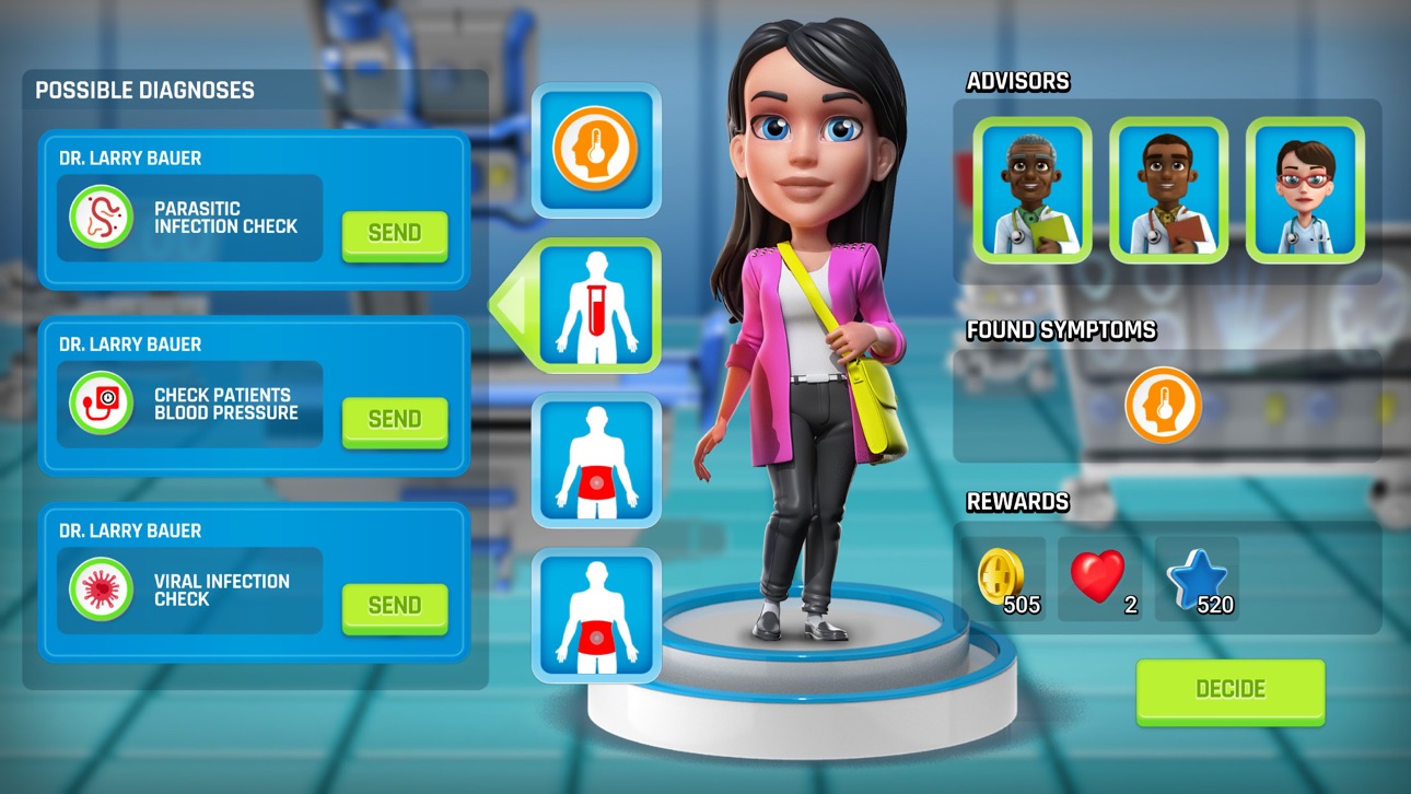 Dream Hospital: Medical Tycoon Hack screenshot 4 - iOS game interface
