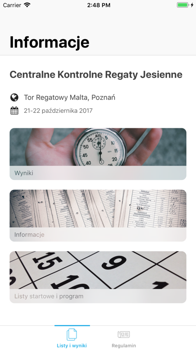 Screenshot #1 pour EOS Rowing PL