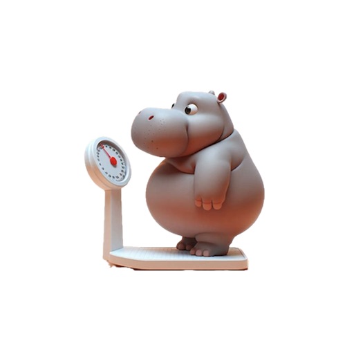 Hippo Diet Stickers icon