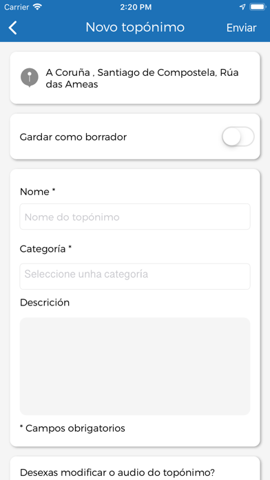 Galicia Nomeada Screenshot