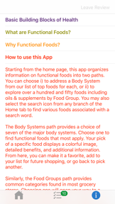 Functional Food screenshot