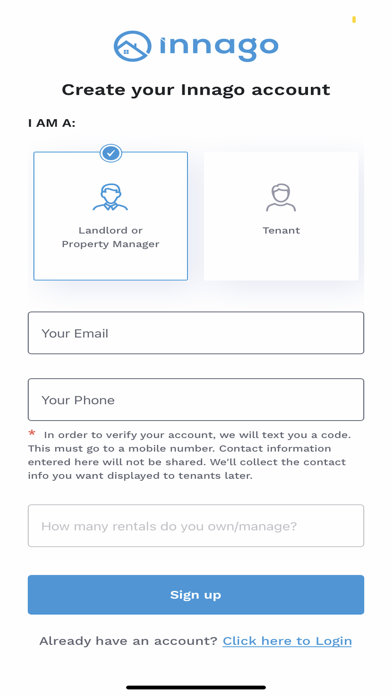 Innago: Landlord & Tenant App Screenshot