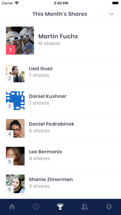 Social Advocacy iPhone screenshot 5 - Business app