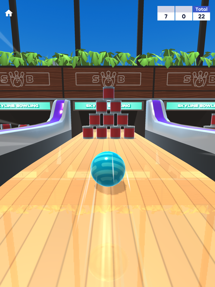 #7. Skyline Bowling (iOS) Podle: Voodoo