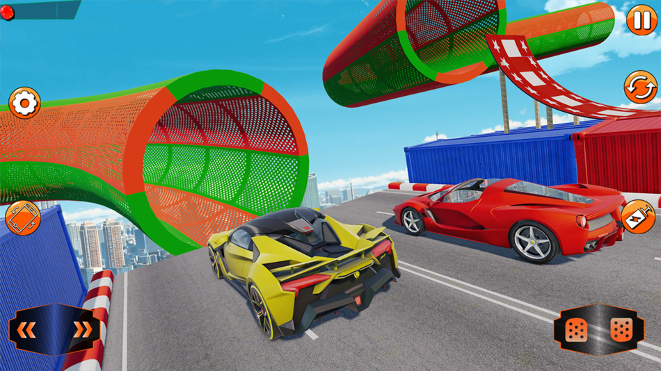 #5. GT Car Stunt Racing Game 3D (iOS) 由: Waseem Ahmad