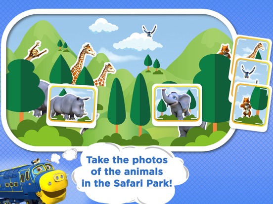 Chuggington Training Hub iPad screenshot