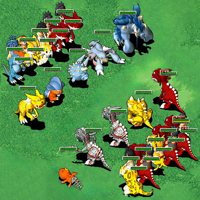 광란의 대결! 공룡 쇼다운