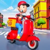 Bike Rider Pizza Delivery Game