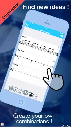 myDrumApp - Drum Practice screenshot 1