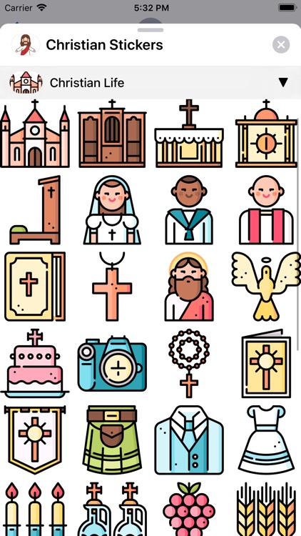 Christian Stickers App screenshot-5