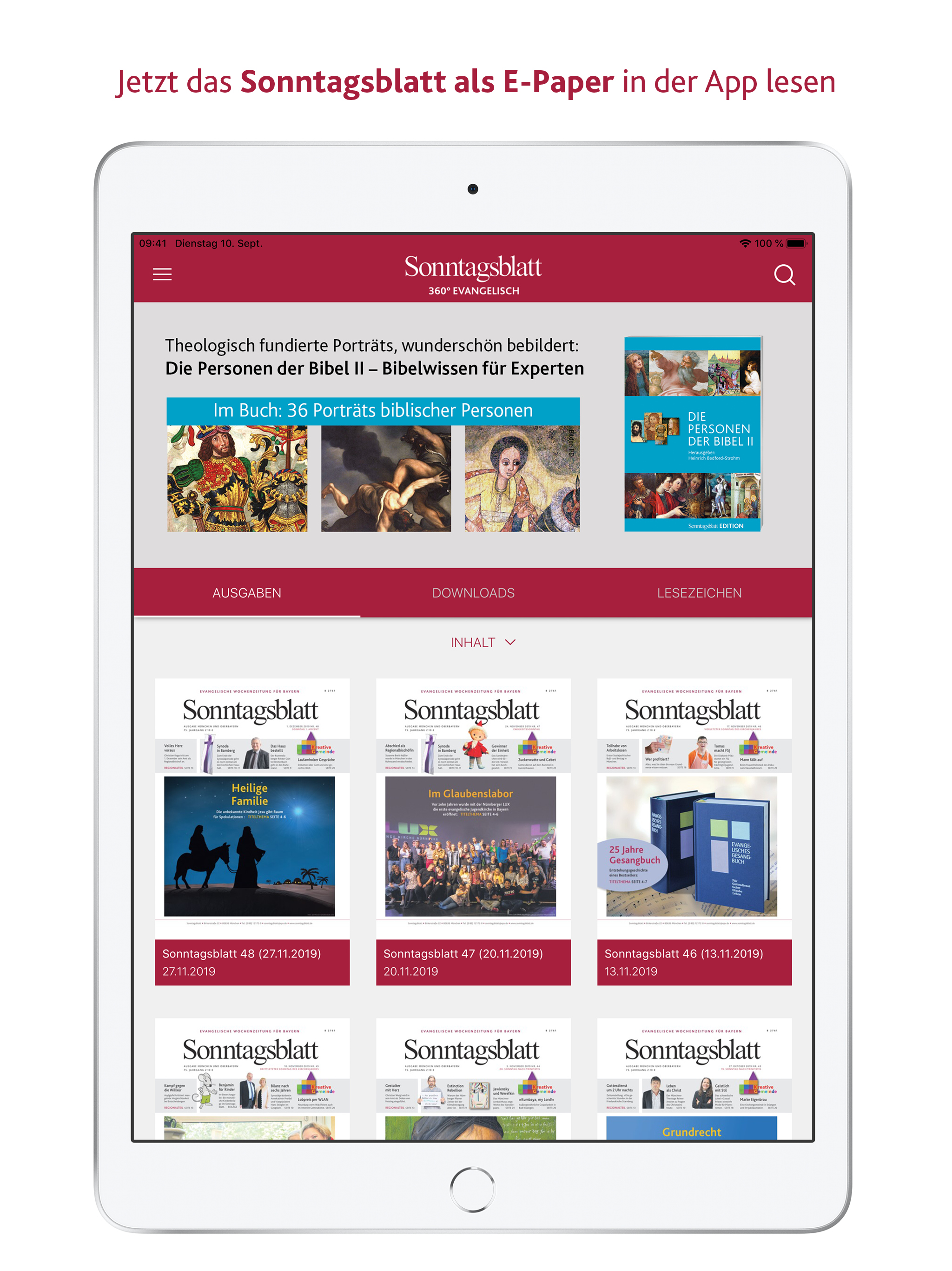 Sonntagsblatt 360° Evangelisch