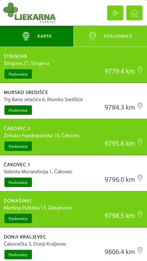 Ljekarna Čakovec screenshot 2