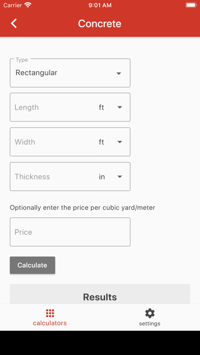 Landscaping Calculator Plus Screenshot