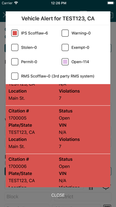 Parking EMS Screenshot
