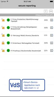 secure reporting iphone bildschirmfoto 1