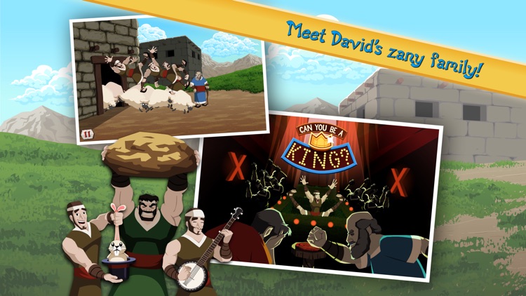 David vs Goliath - Bible Story screenshot-4