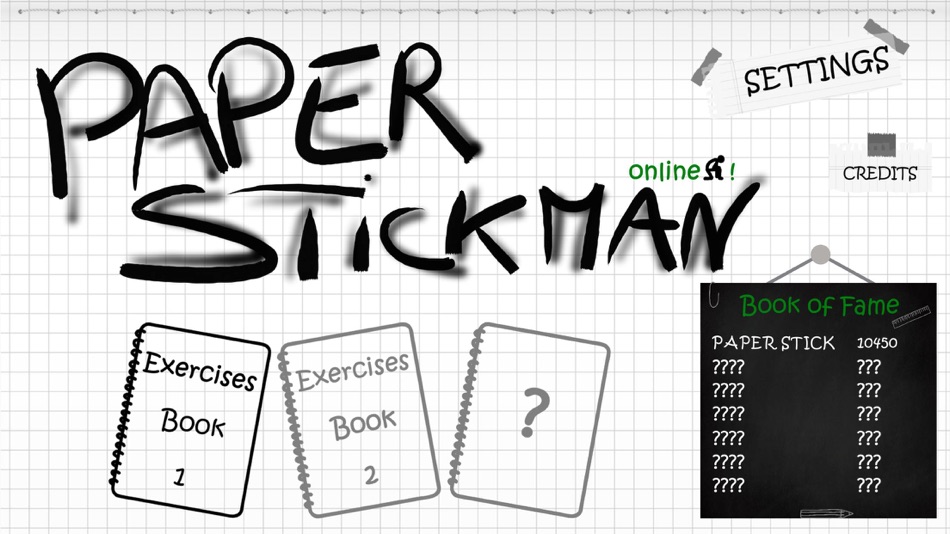 #1. Paper StickMan (iOS) 由: Stefano Della Noce