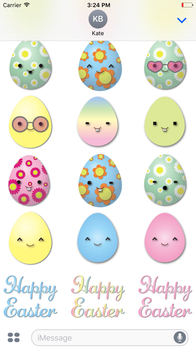 Screenshot #2 pour Easter Egg Stickers