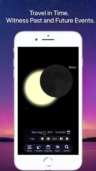 SkySafari Eclipse 2024 iphone resimleri 1