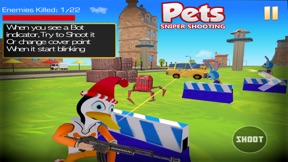 Pets Sniper Shooting kids Game screenshot