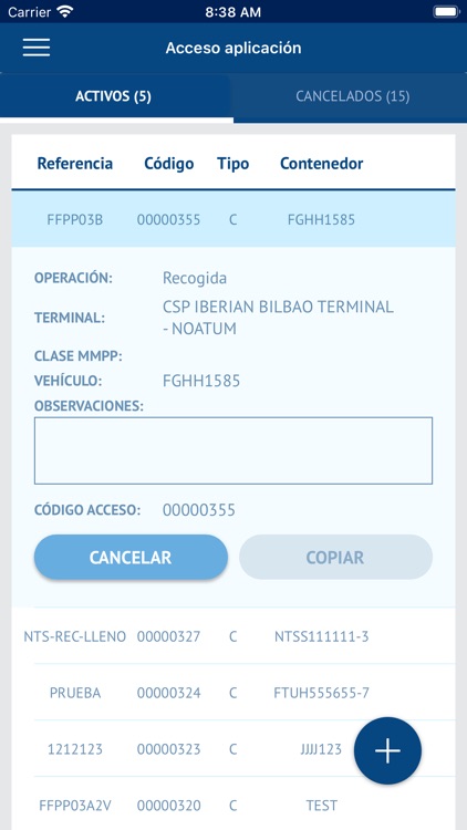 Preavisos e-puertobilbao screenshot-3