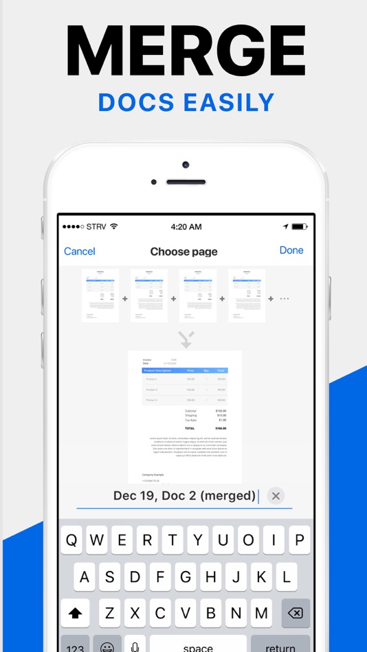 #4. Mobile Scanner App - Scan PDF (iOS) 来自: Glority Global Group Ltd.