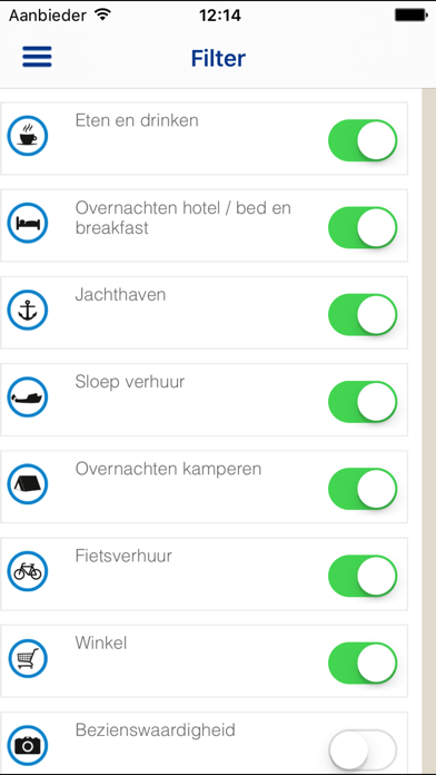 Sloepennetwerk Screenshot